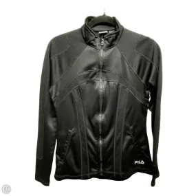 Athletic Jacket By Fila In Black, Size: S Autumn Vibe NoiseFreeMaterial