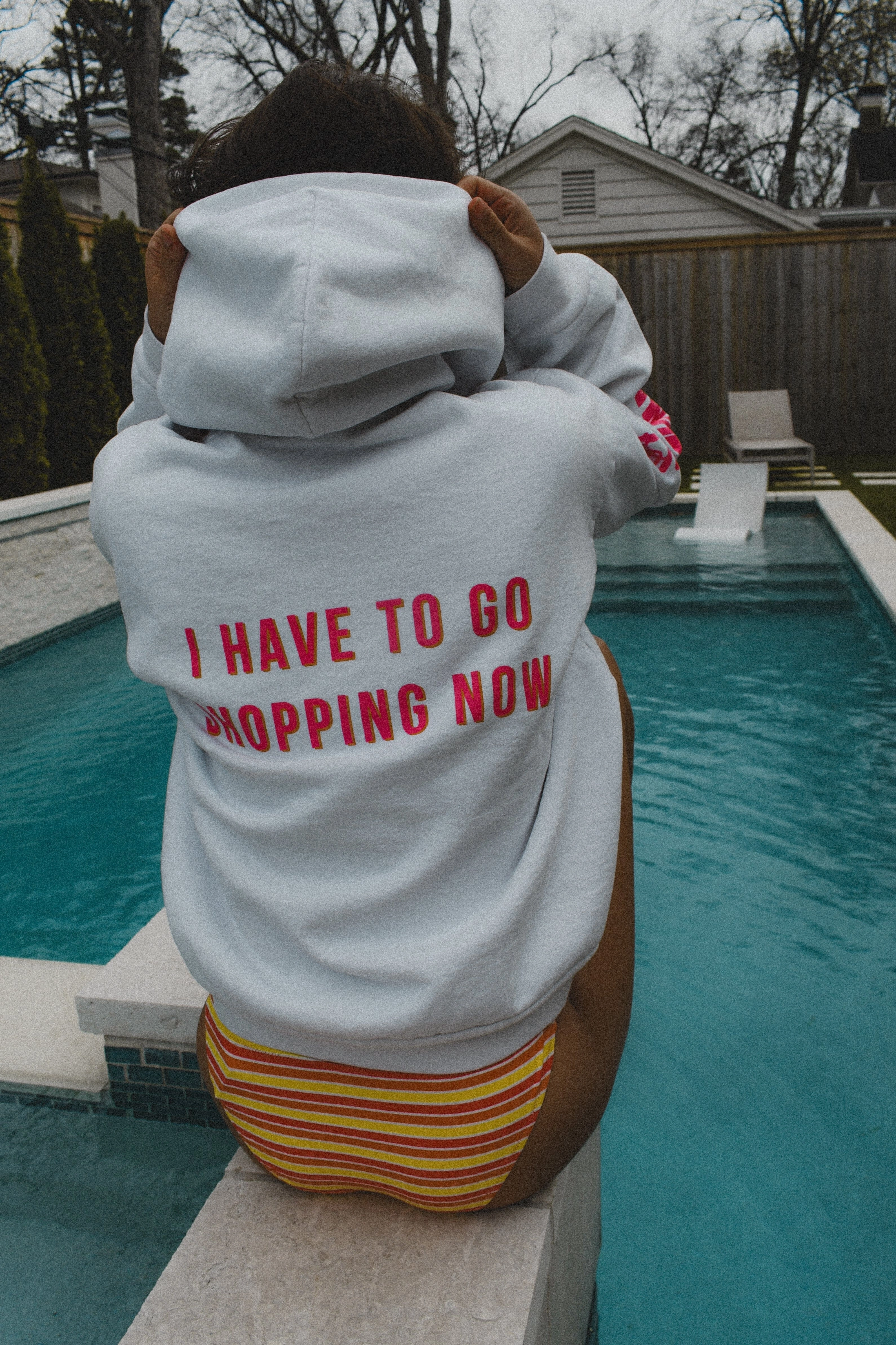 CLONEY | Pretty Cloney Hoodie - White Work Day