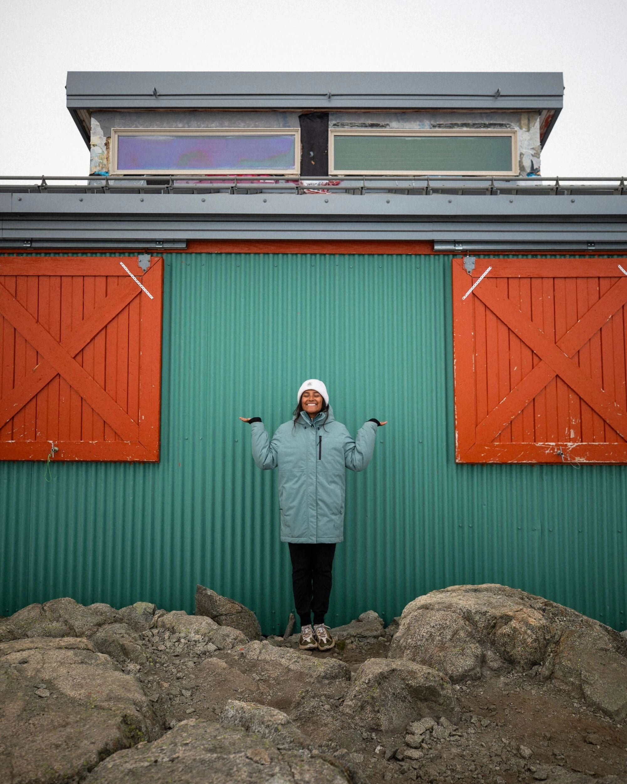 Cloudmont Waterproof Down Parka - Stormy Sea Cozy Texture