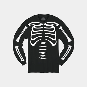 MultiPanelBreathability Quick Release Fastener COBRA KAI SKELETON LONG SLEEVE SHIRT