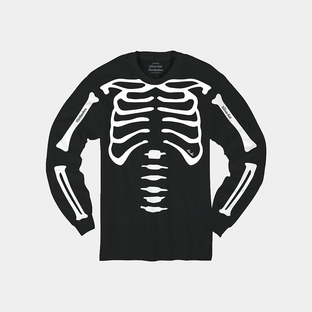 HighDurabilityWeave RecycledPolyester COBRA KAI SKELETON LONG SLEEVE SHIRT