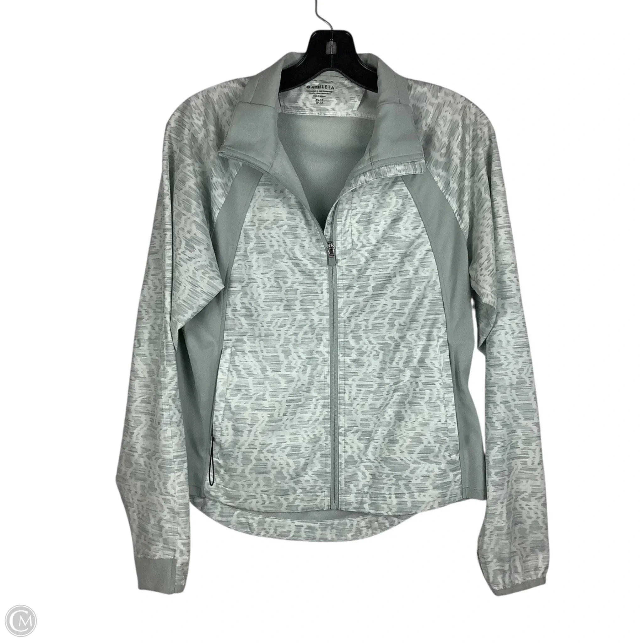 ModularLayering Athletic Jacket By Athleta In Green, Size: Xs