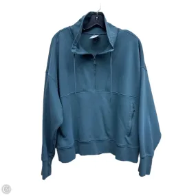 Athletic Jacket By Old Navy In Green, Size: 3x Outdoor Look Rainy Day Option