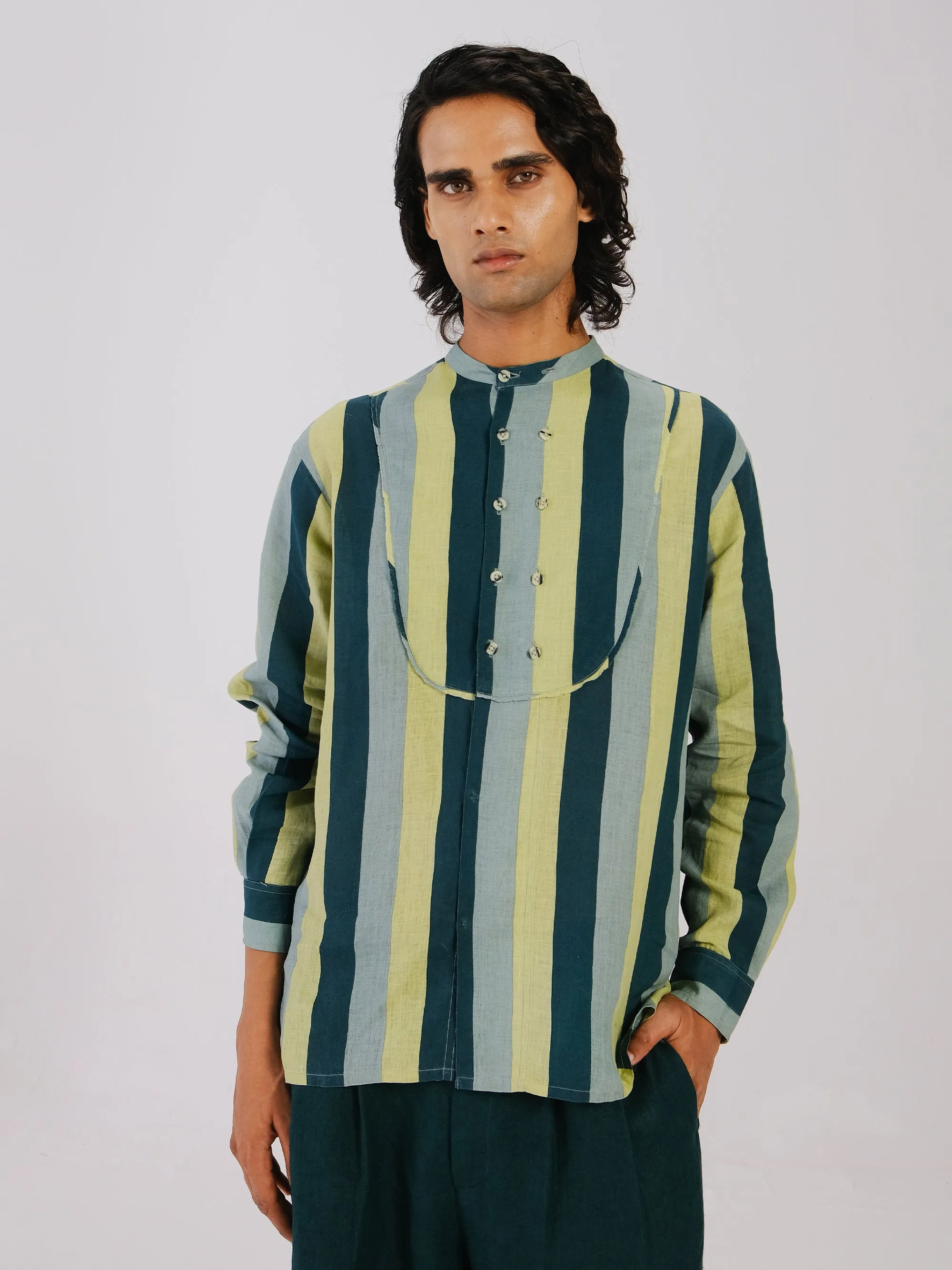 Overlap Shirt All Purpose Weave Design Flexible Material