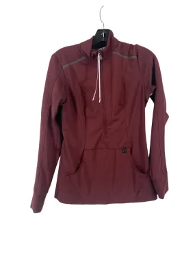 Regular Fit Cut Cold Ready Look Athletic Jacket By Clothes Mentor In Red, Size: L