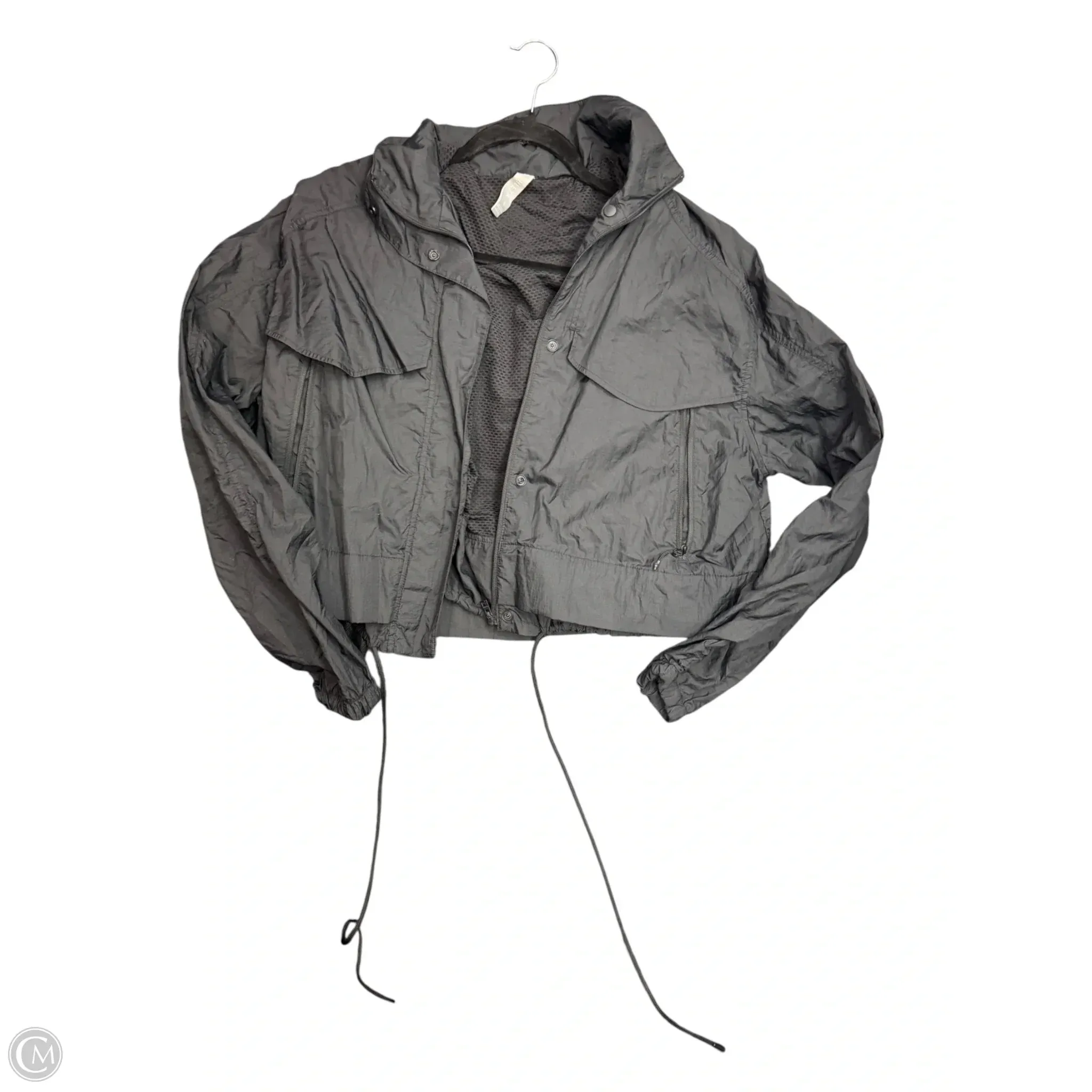 Athletic Jacket By Athleta In Black, Size: S Eco Friendly Coatings
