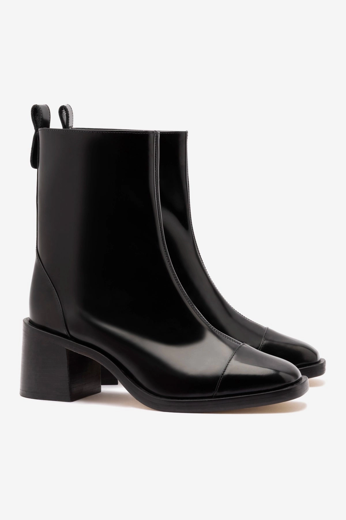 Mini Ricky Boot In Black Box Leather Dry Interior Casual Adventure