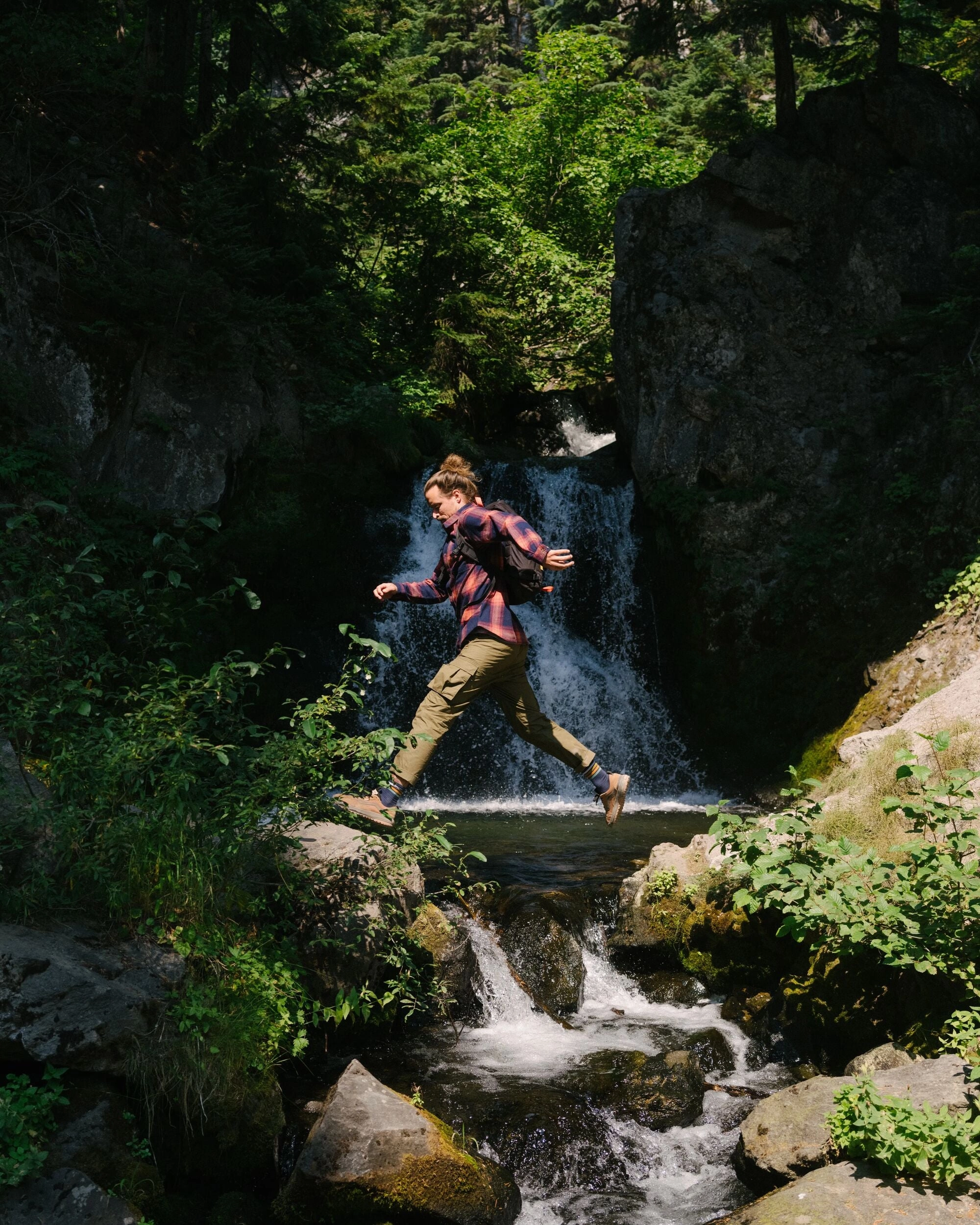 Adventurer Cargo Trouser - Khaki Slimline Fit