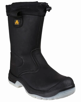 Young Professional Amblers Safety Mens FS209 Water Resistant Safety Rigger Boots