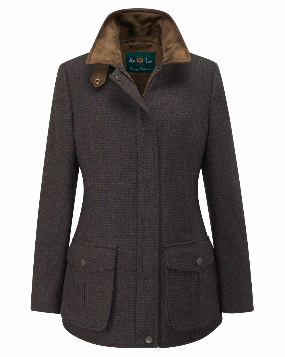 Alan Paine Surrey Tweed Coat Clearance Hypoallergenic fabric Active Wear