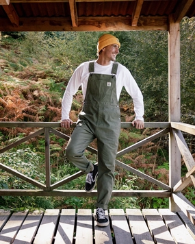 Vantage Organic Cotton Dungaree - Khaki Premium Quality