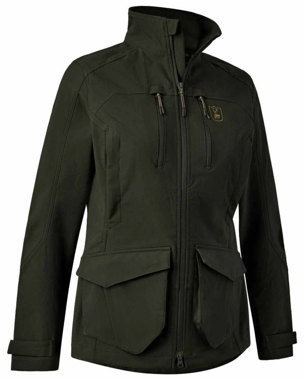 Light Reflective Logos Touchscreen Compatible Cuffs Deerhunter Lady Climate Jacket With 37.5? Technology