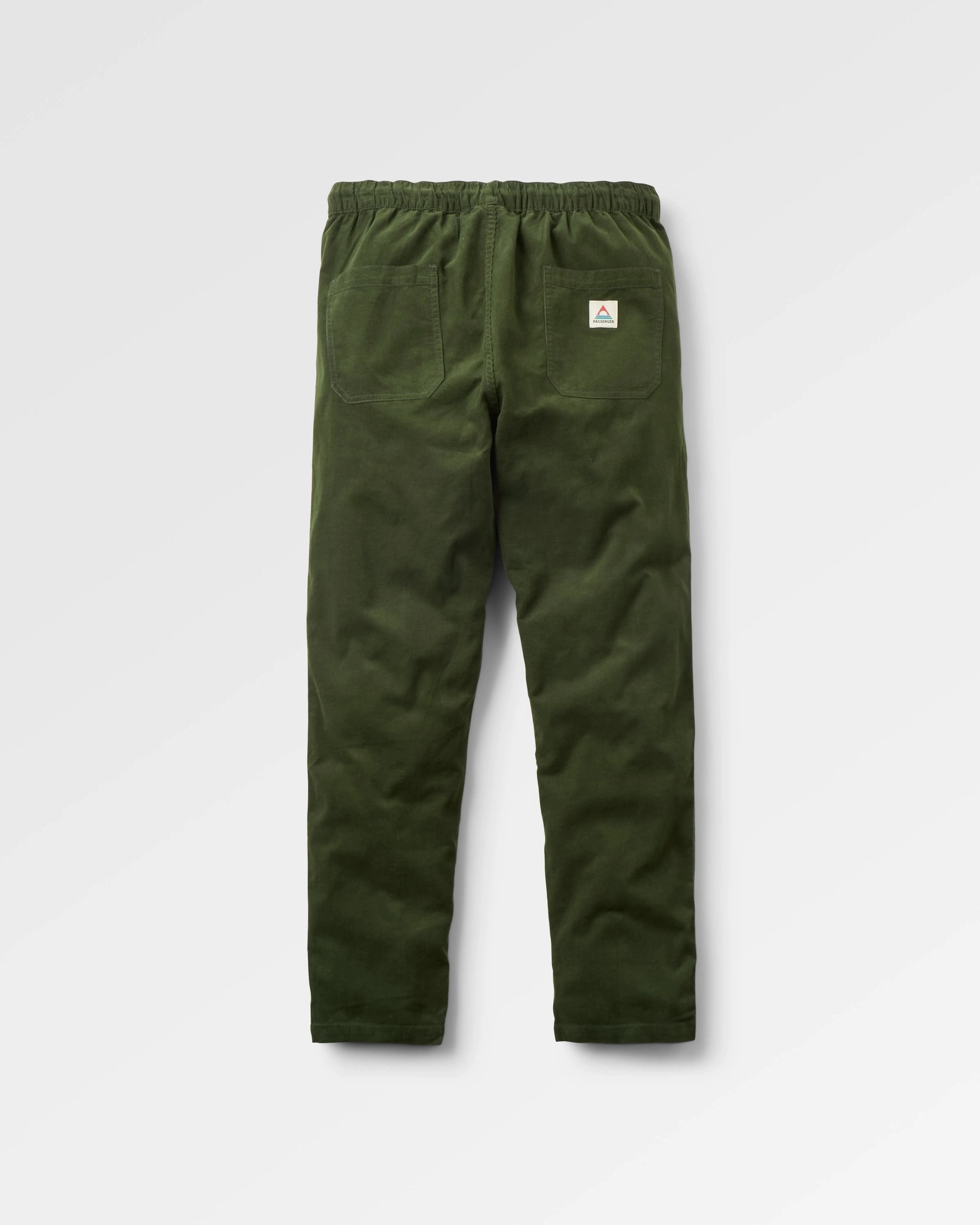 Compass Recycled Cord Trouser - Fir Tree Soft Structure