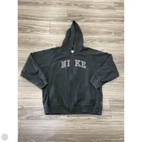 Athletic Jacket By Nike In Grey, Size: L UV Protective Layer Compact Layer