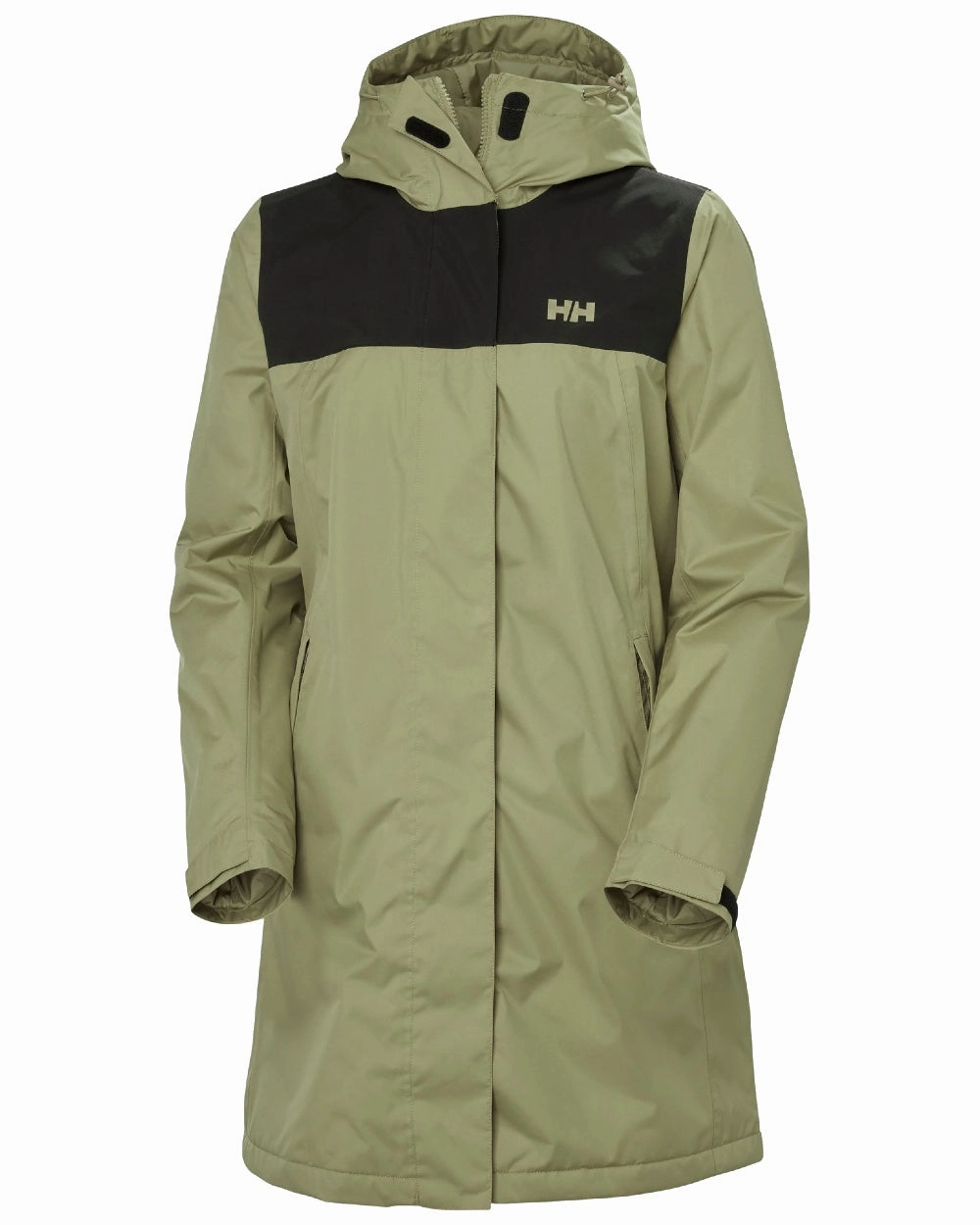 Helly Hansen Womens Vancouver Fleece Lined Jacket Clearance Packable Construction Oversized Silhouette