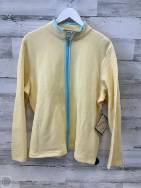 Athletic Jacket By Clothes Mentor In Yellow, Size: Xl Soft Layers Aramid Fiber Blend