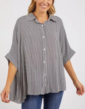 Retro Vibe Lounge Wear Luna Shirt - Navy