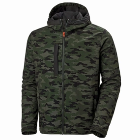 Helly Hansen Kensington Hooded Softshell Jacket Back Graphic Retro futuristic
