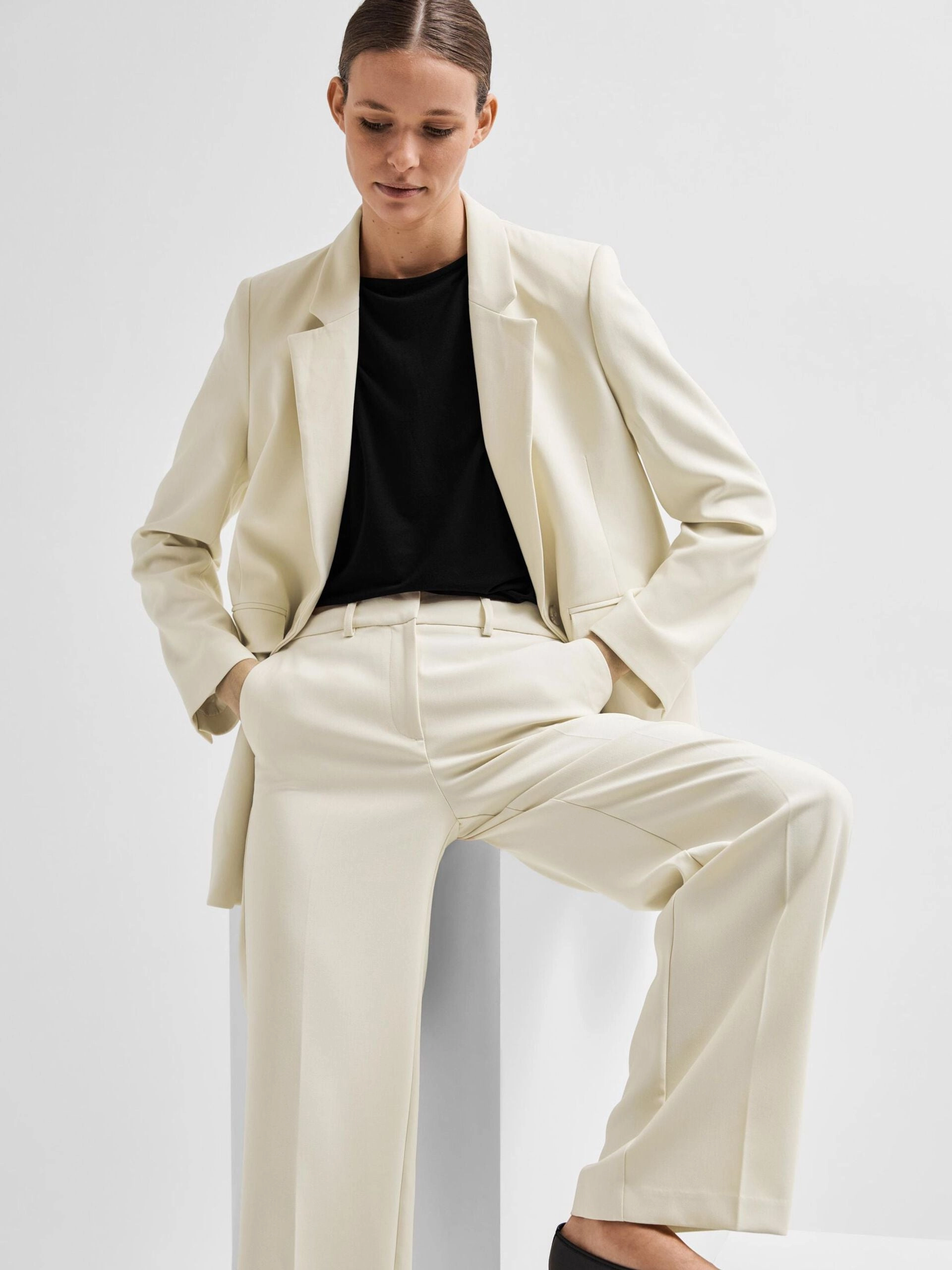 Practical Design Aramid Fiber Reinforcement SLF Selfina LS Relaxed Blazer in Birch