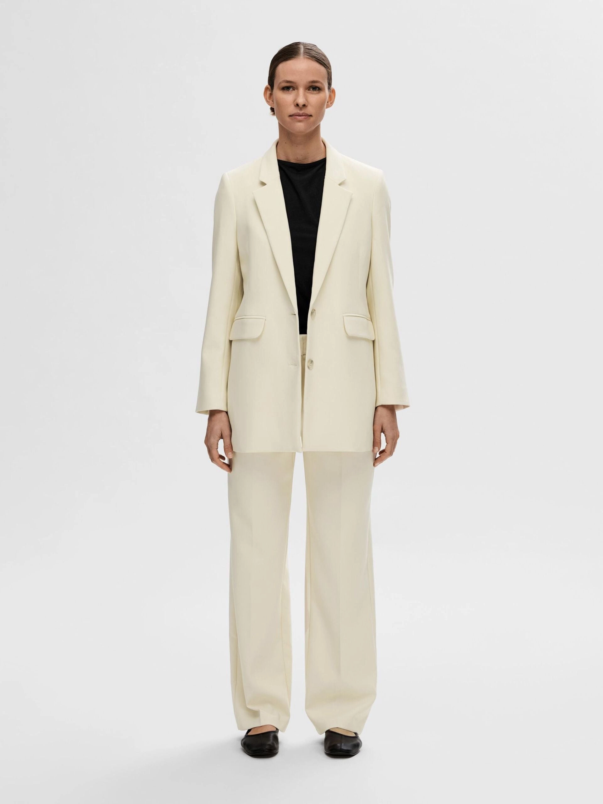 Elastic cuffs Sealed Seams SLF Selfina LS Relaxed Blazer in Birch