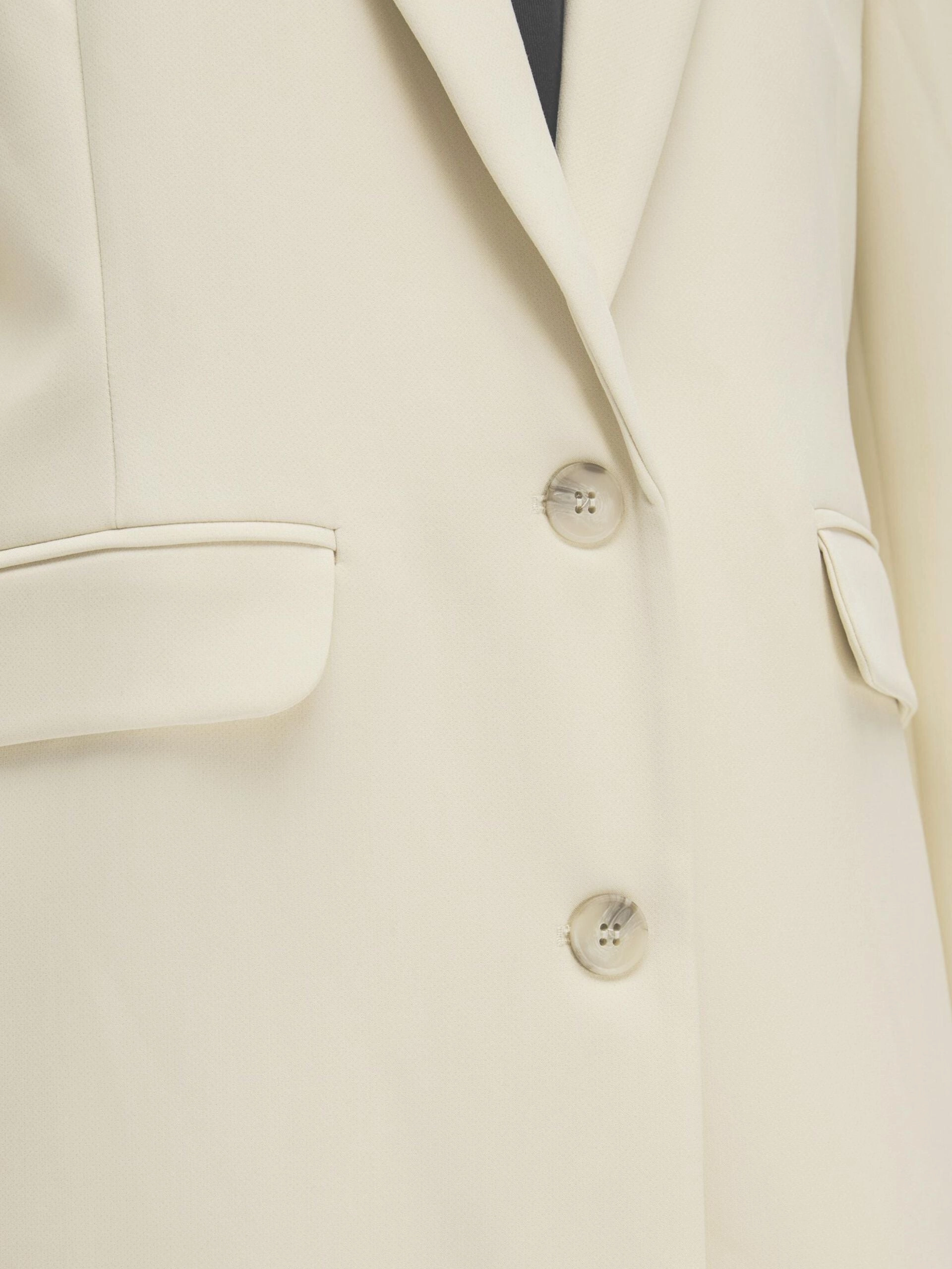 Winter Layers SLF Selfina LS Relaxed Blazer in Birch