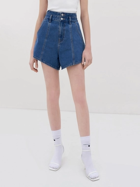 Cotton Vintage Denim Shorts Spandex shorts