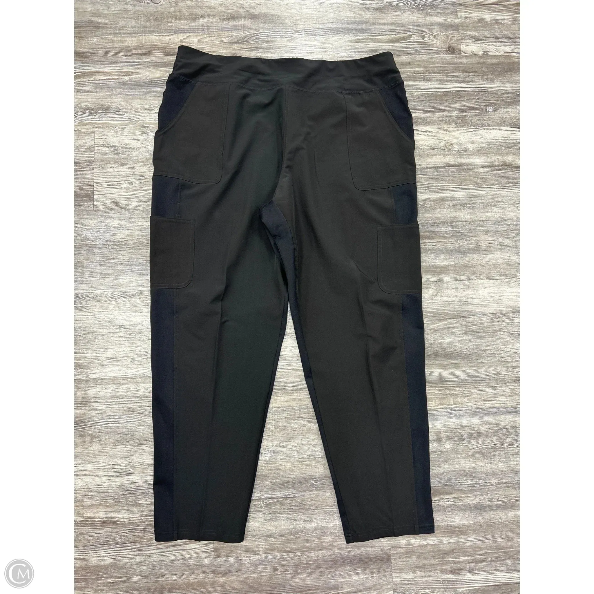Athletic Pants By Ideology In Black, Size: 2x Versatile Look Clean Cut