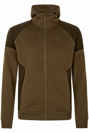 Cycling Apparel Mesh Lined Hood Seeland Cross Hoodie with Zip
