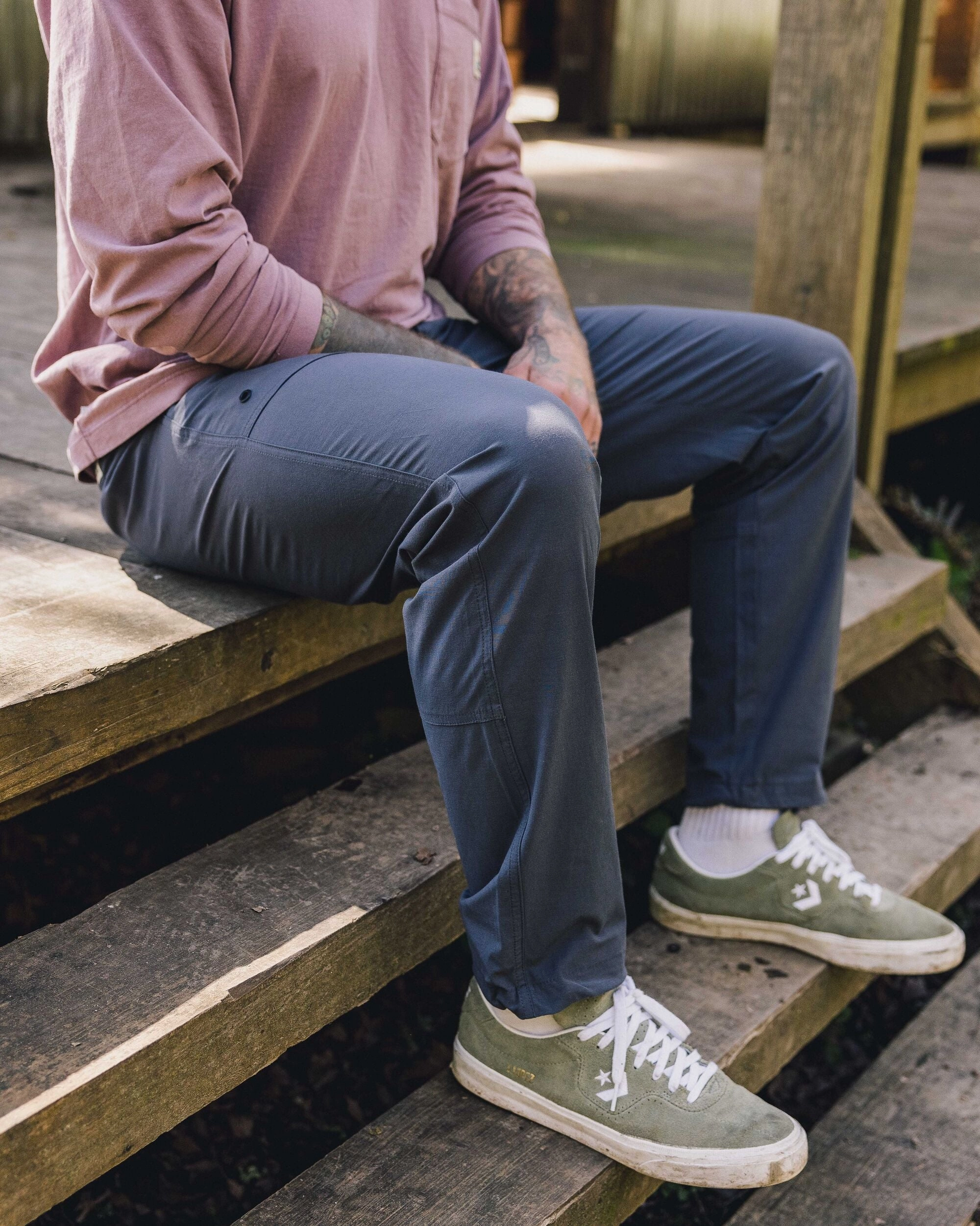 SoftTouchFinish Traveller Trouser - Charcoal