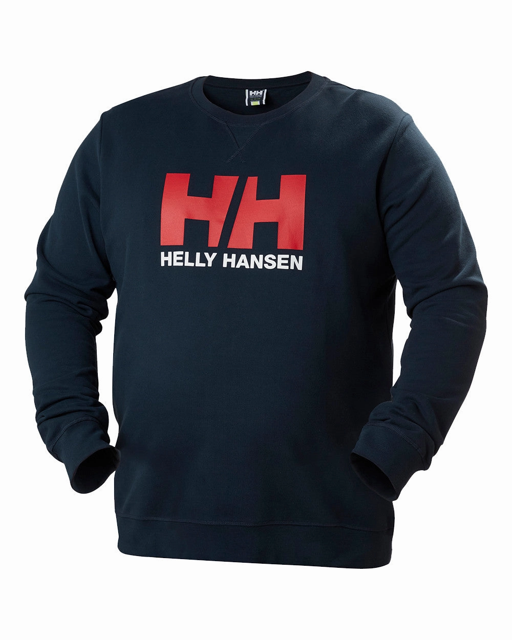 Helly Hansen Mens Logo Crew Sweatshirt Casual Hoodie