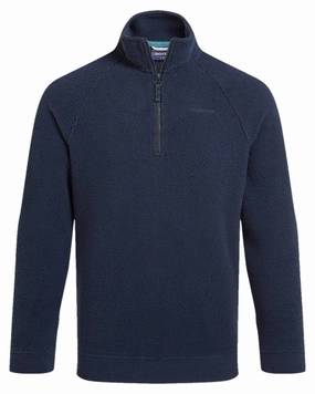 Refined Casual PerimeterStructuralBoning Craghoppers Mens Karlton Half Zip Fleece Jacket