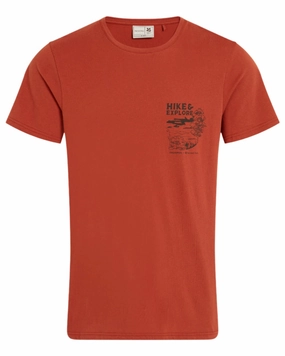Street Casual Breezy Comfort Craghoppers Mens National Trust Sabden Short Sleeved T-Shirt