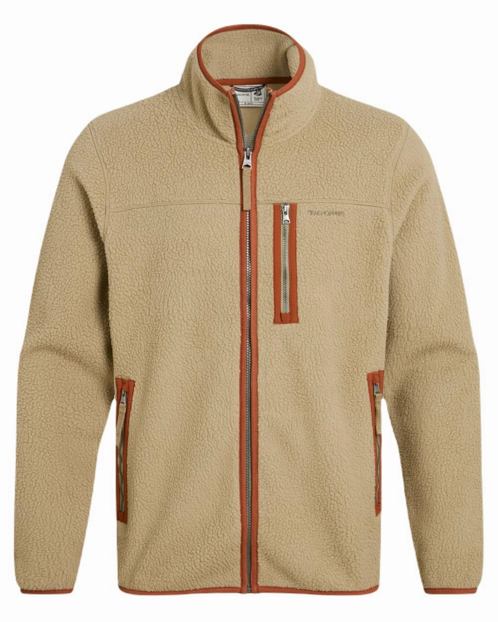 Adventure Day Look Airtight Seam Sealing Craghoppers Mens National Trust Whitendale Full Zip Fleece Jacket