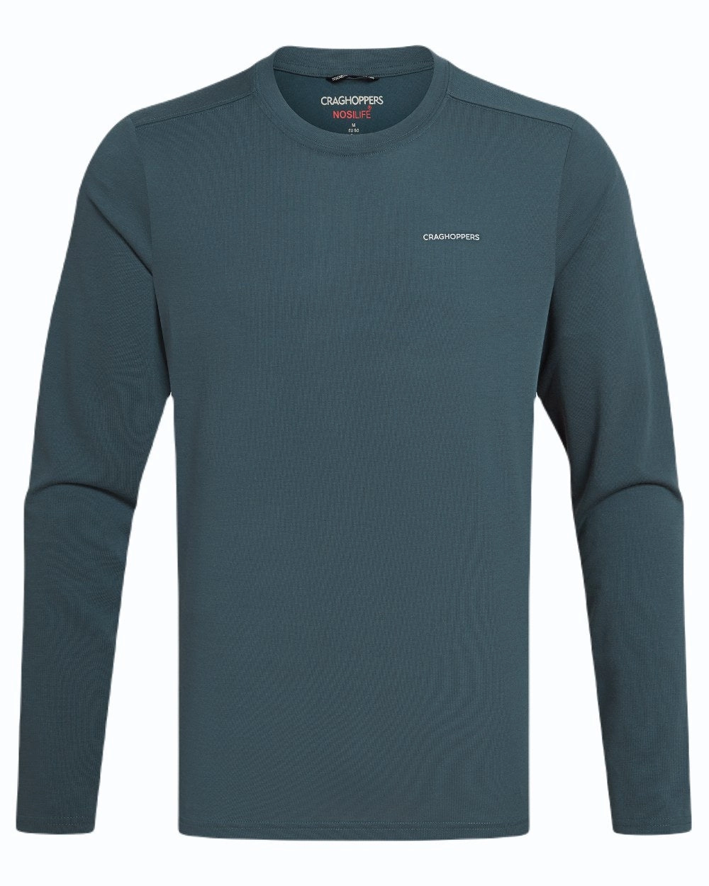 Velvet fit for home Craghoppers Mens Nosilife Abel Long Sleeved T-Shirt