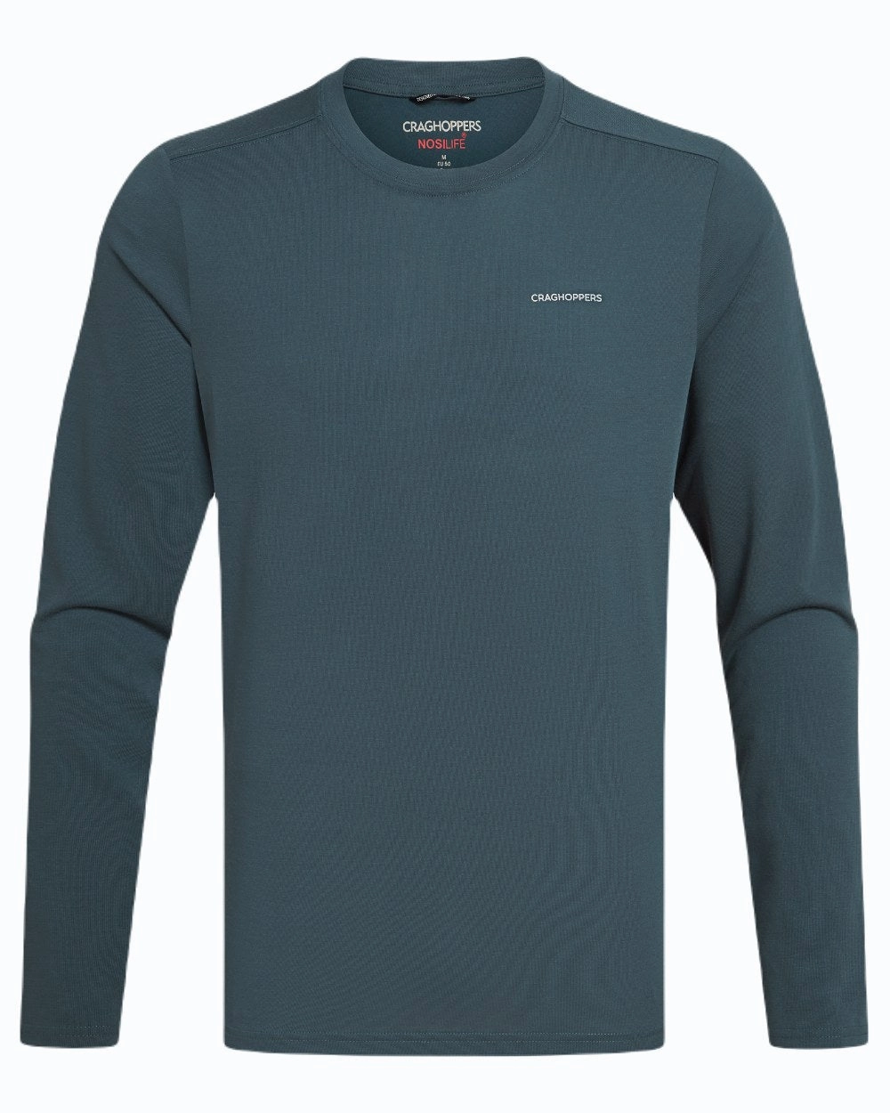 Craghoppers Mens Nosilife Abel Long Sleeved T-Shirt Layered Comfort marbled