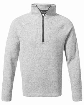 Adjustable Waistband Craghoppers Mens Wole Half Zip Fleece Jacket