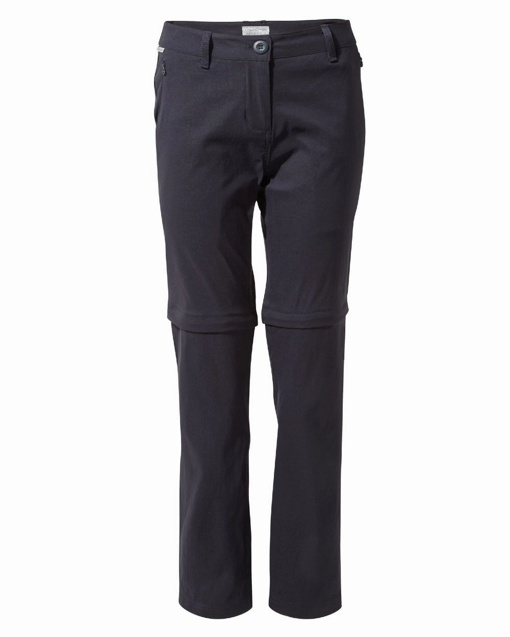 Ergonomic Cut Seamless Waistband Craghoppers Womens Kiwi Pro II Convertible Trousers