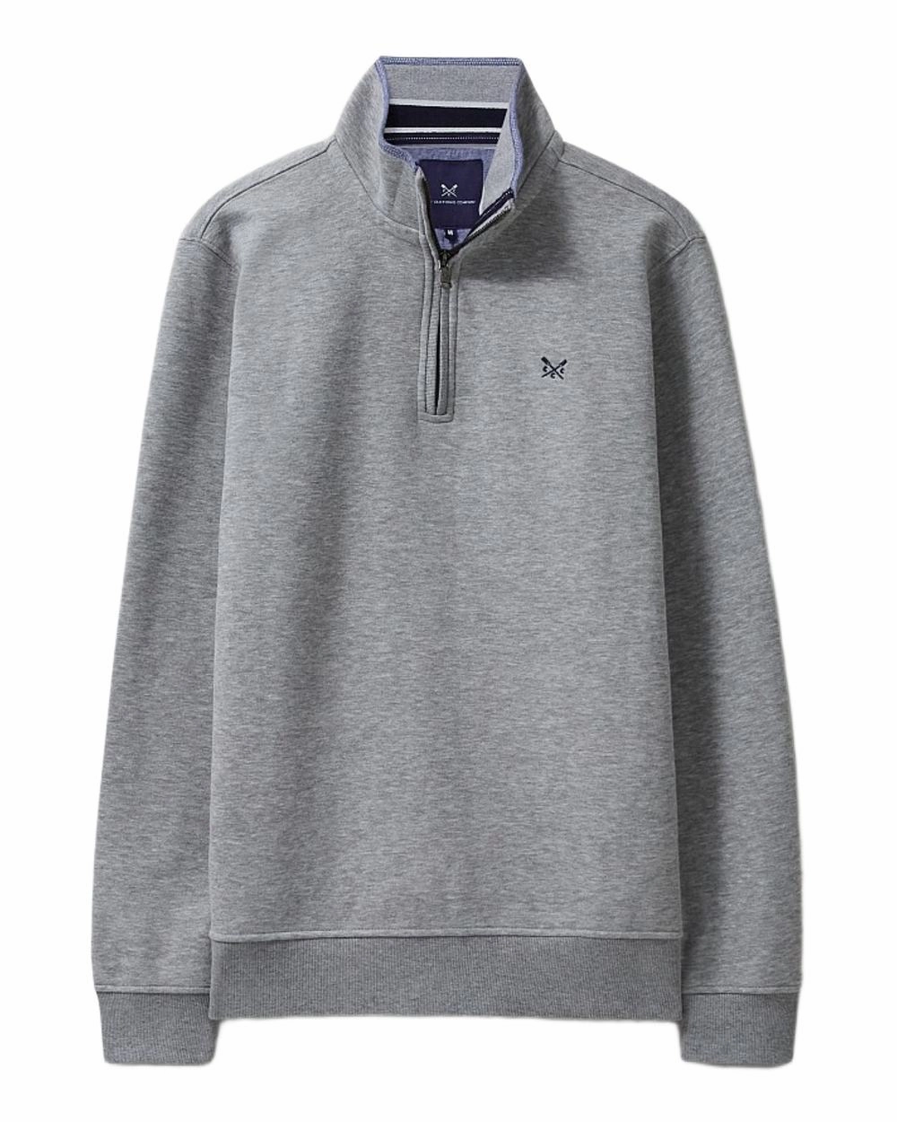 Crew Clothing Mens Classic Half Zip Sweatshirt Daily Sporty school wear