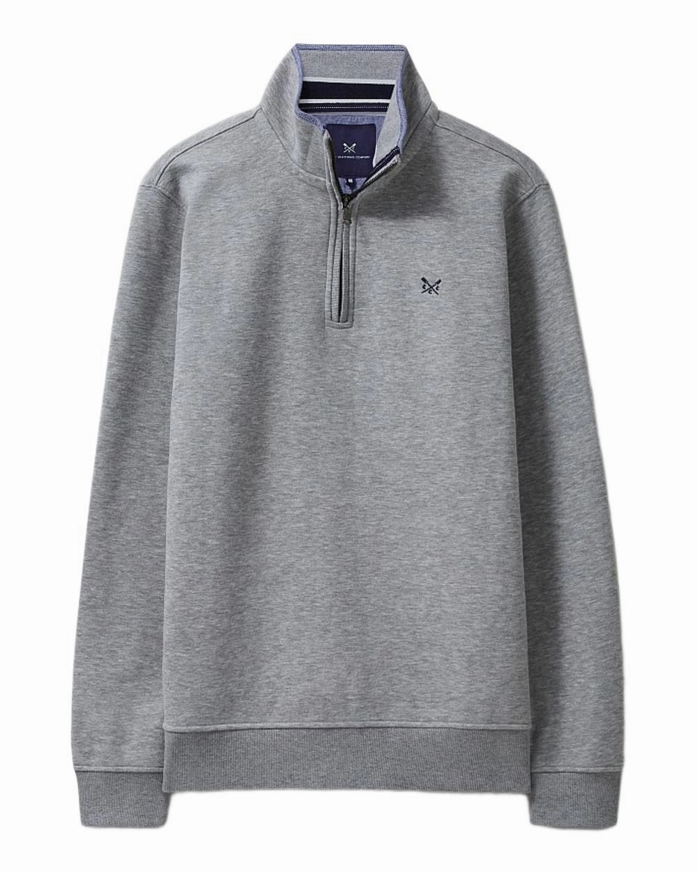 Crew Clothing Mens Classic Half Zip Sweatshirt Chill Clothing Layered Fit