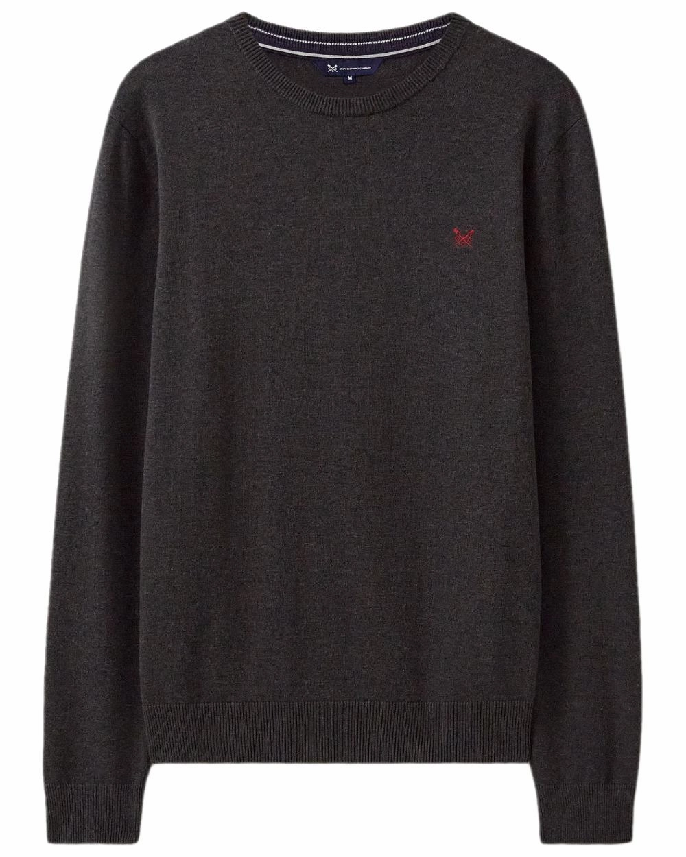 Crew Clothing Mens Organic Cotton Crew Neck Jumper Easy Layering