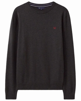 Versatile Layered Crew Clothing Mens Organic Cotton Crew Neck Jumper