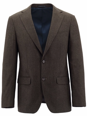 Simple Urban Layer Comfy Essentials Lazio Brown Sports Jacket