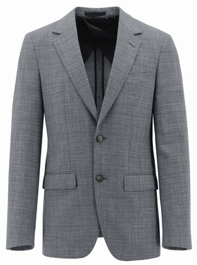 Lazio Grey Tweed Sports Jacket Rubberized Edging