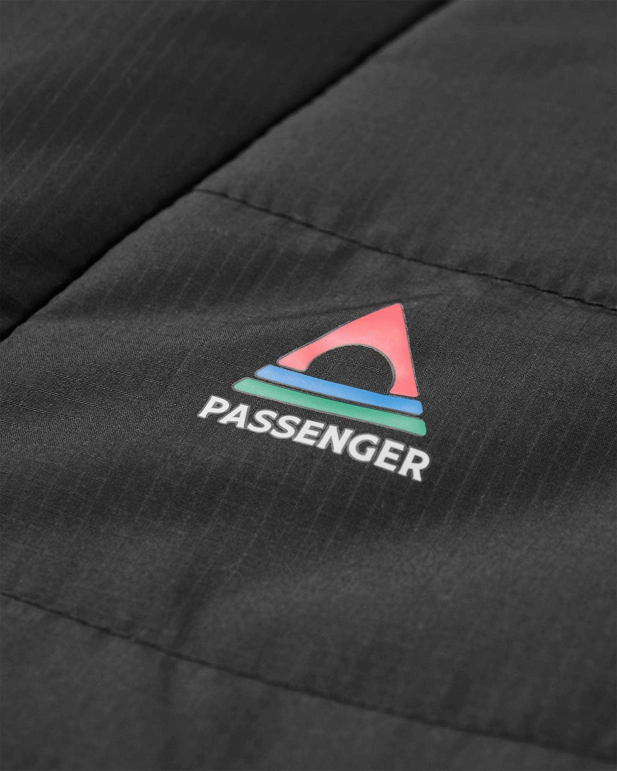 Oceanic Recycled Insulated Anorak - Black/Retro Orange DualLayer Weave
