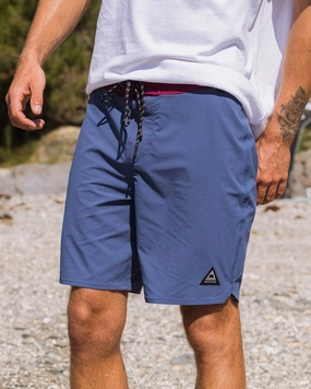 Fashion Accessory Cruiser NetPlus? Recycled 19" Boardshort - Dark Denim