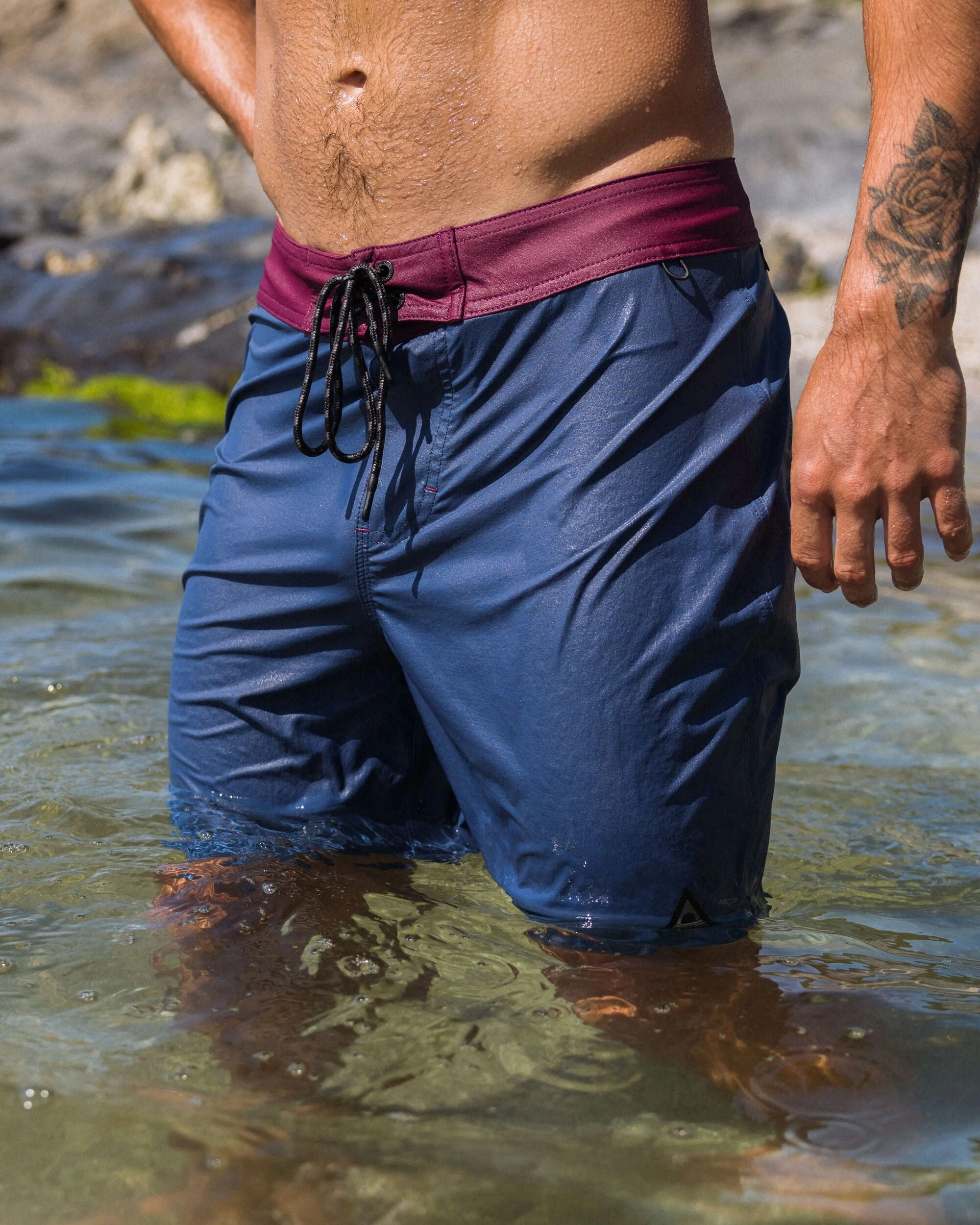 Cruiser NetPlus? Recycled 19" Boardshort - Dark Denim Breeze Stretch
