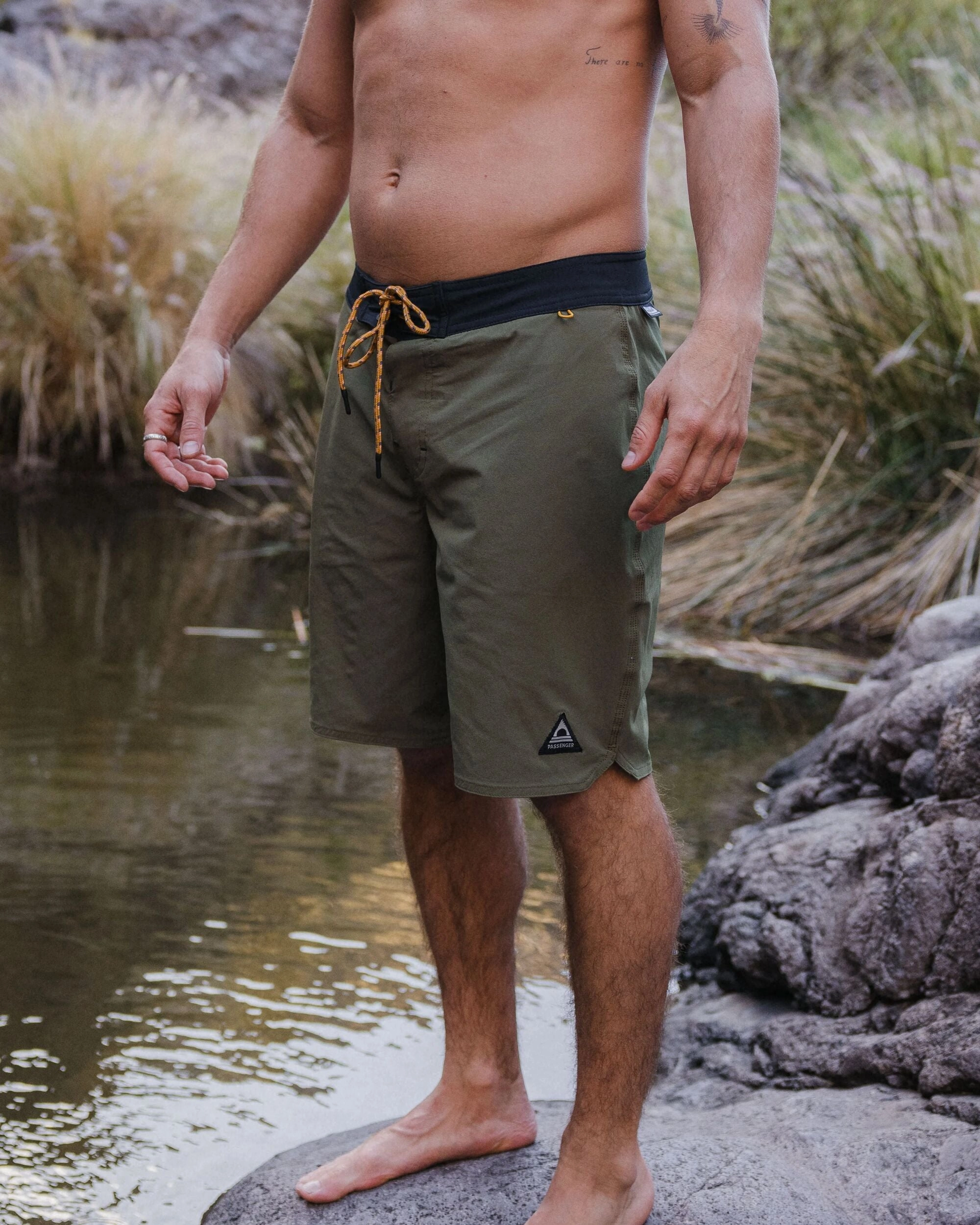 Cruiser NetPlus? Recycled 19" Boardshort - Khaki basketball clothing swimming suit alternative