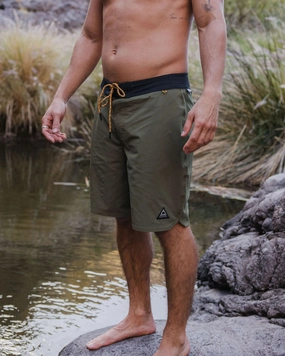 Cruiser NetPlus? Recycled 19" Boardshort - Khaki basketball clothing swimming suit alternative