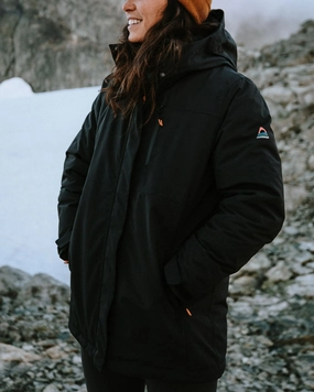 Advanced Wickability System Cloudmont Waterproof Down Parka - Black