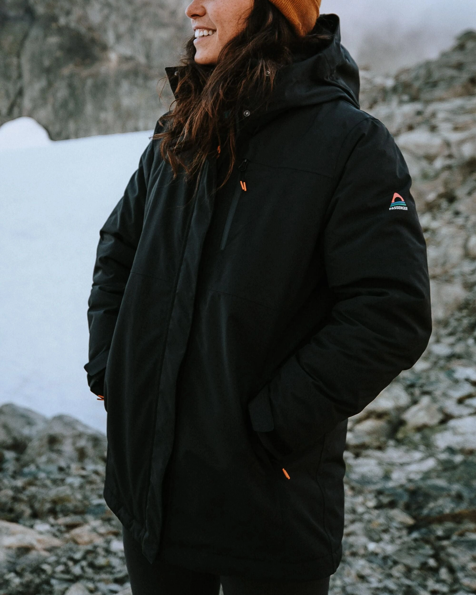 Advanced Wickability System Cloudmont Waterproof Down Parka - Black